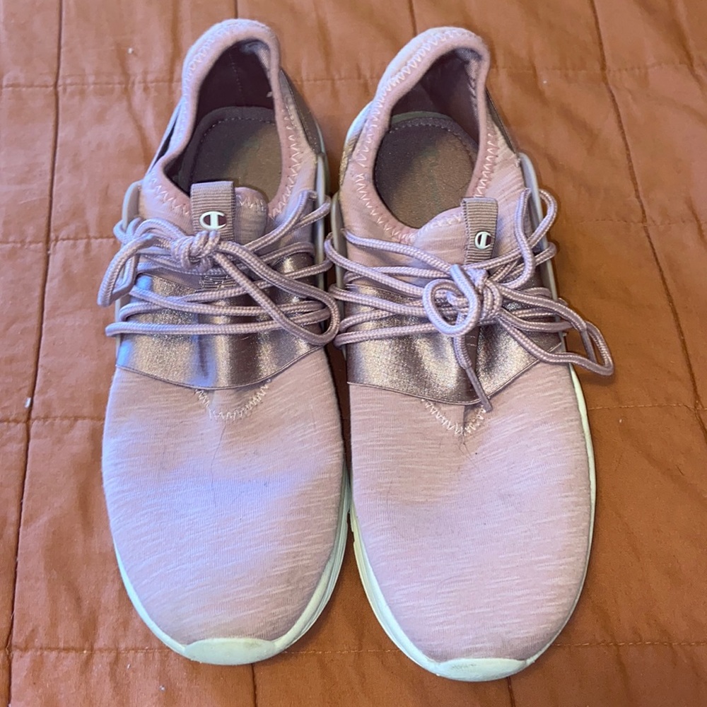 Pink champion sneakers 8